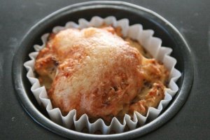 sajtos-mustáros muffin